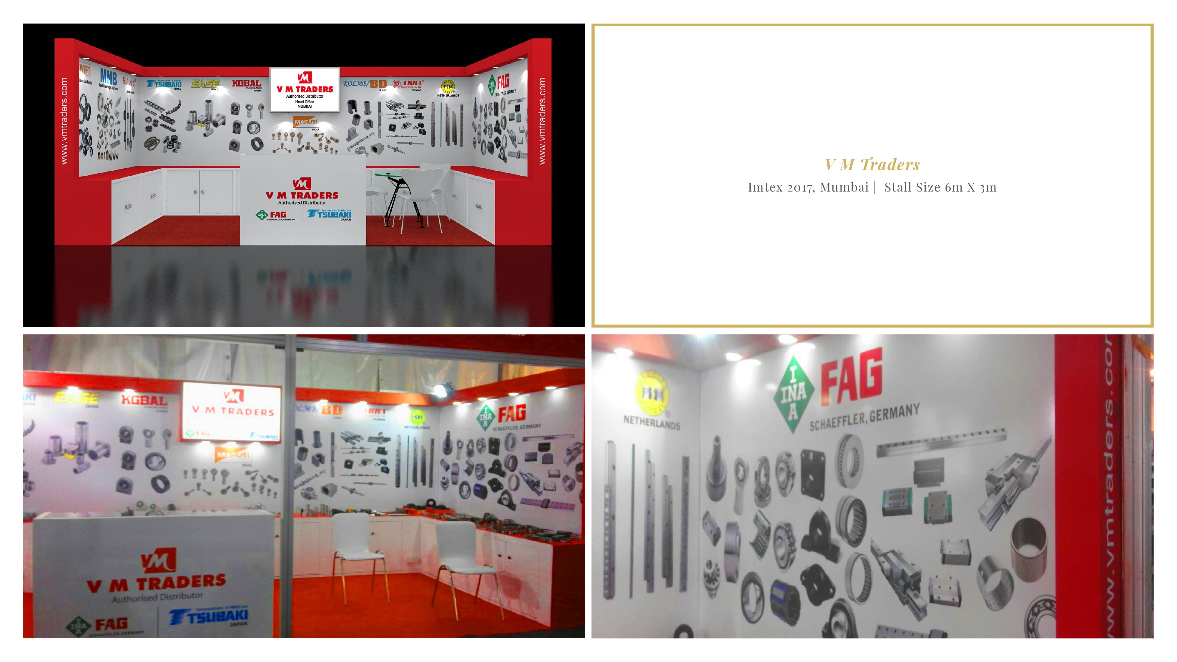 V M Traders - Imtex 2017, Mumbai